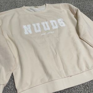 NUUDS Birthday Sweatshirt size XL